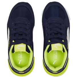 Puma Graviton Ac Ps children's shoes navy blue and green 381988 14 Puma Graviton Ac Ps children's shoes navy blue and green 381988 14