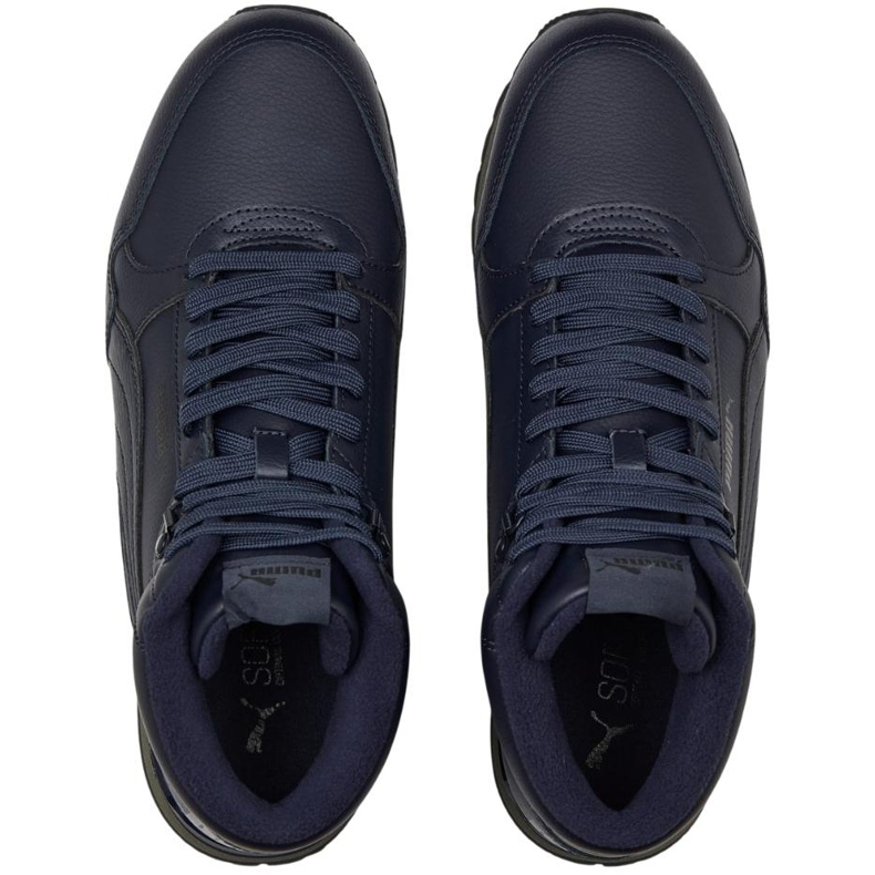 Puma St Runner v3 Mid men's shoes, navy blue 387638 04 Puma St Runner v3 Mid men's shoes, navy blue 387638 04