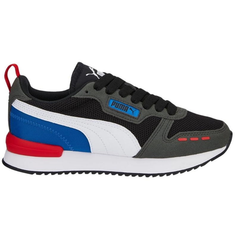 Puma R78 Jr children's shoes black-gray-blue 373616 29 white Puma R78 Jr children's shoes black-gray-blue 373616 29 white