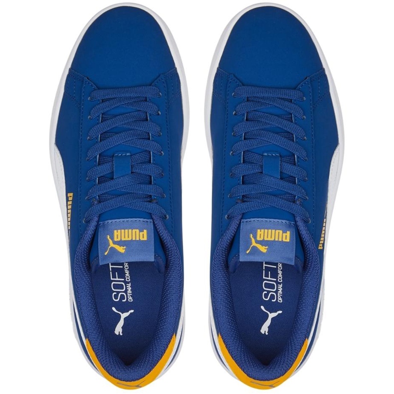 Puma Smash v2 Buck Jr. blue 365182 47 children's shoes