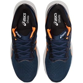 Asics Gel Pulse 13 men's running shoes, navy blue and orange 1011B175 403
