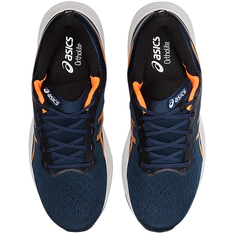 Asics Gel Pulse 13 men's running shoes, navy blue and orange 1011B175 403