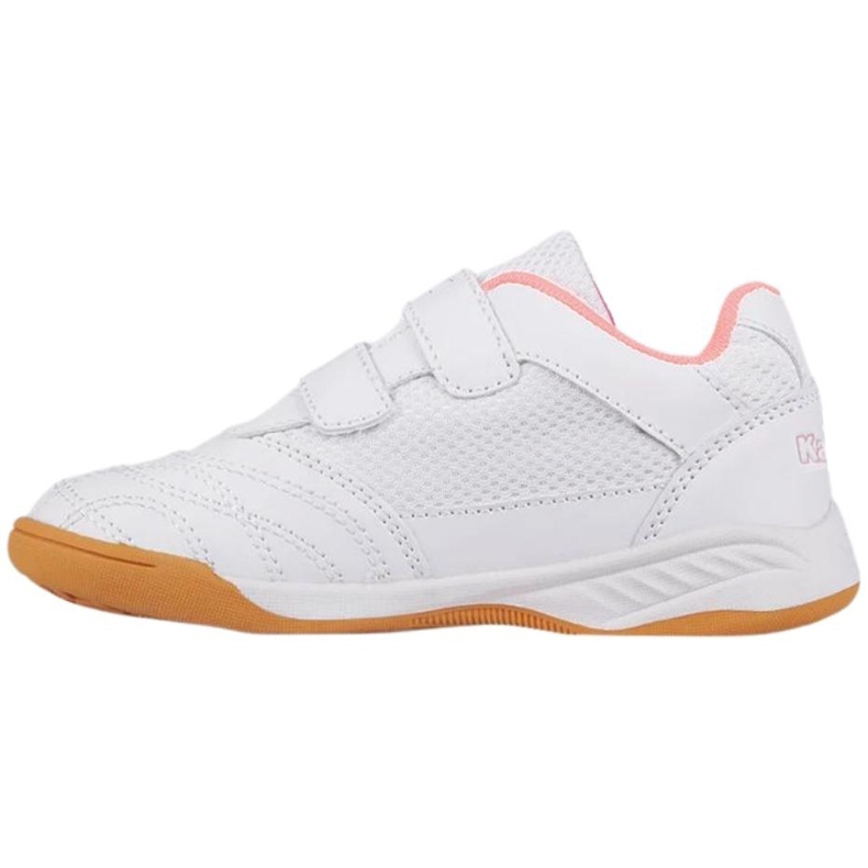 Kappa Kickoff K children's shoes white and pink 260509K 1072