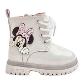 Children's Minnie Mouse Warm Boots White Tarmi Children's Minnie Mouse Warm Boots White Tarmi