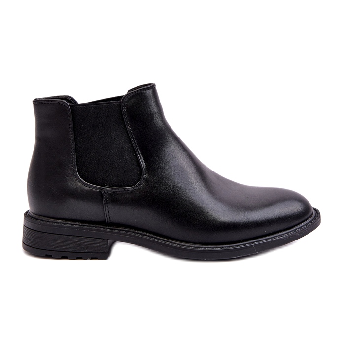 Diamantique Men's Chelsea Boots Low Black Dymidi