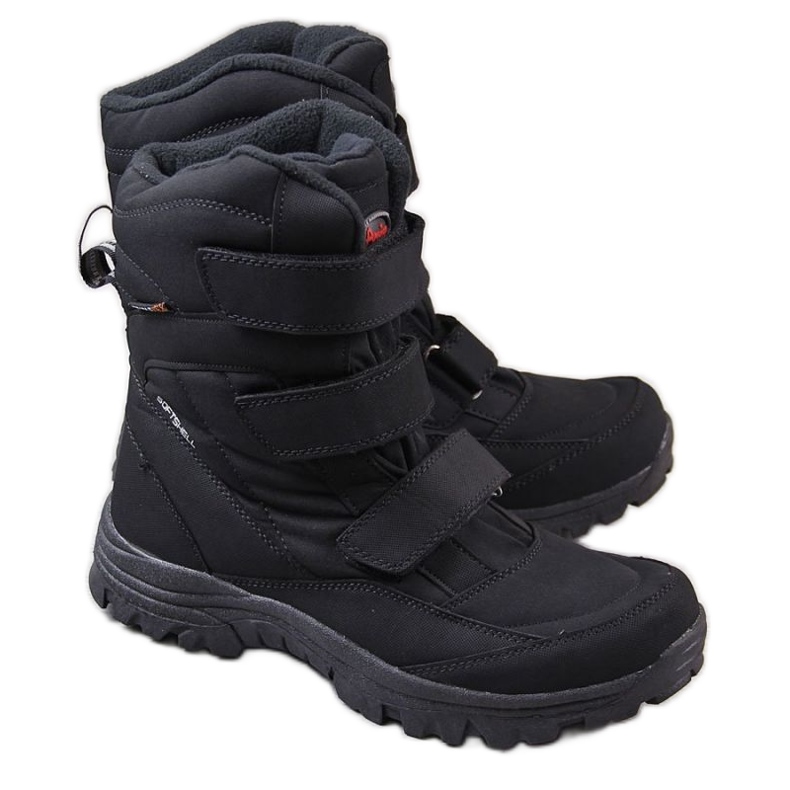 American Club waterproof trekking snow boots M AM500 black
