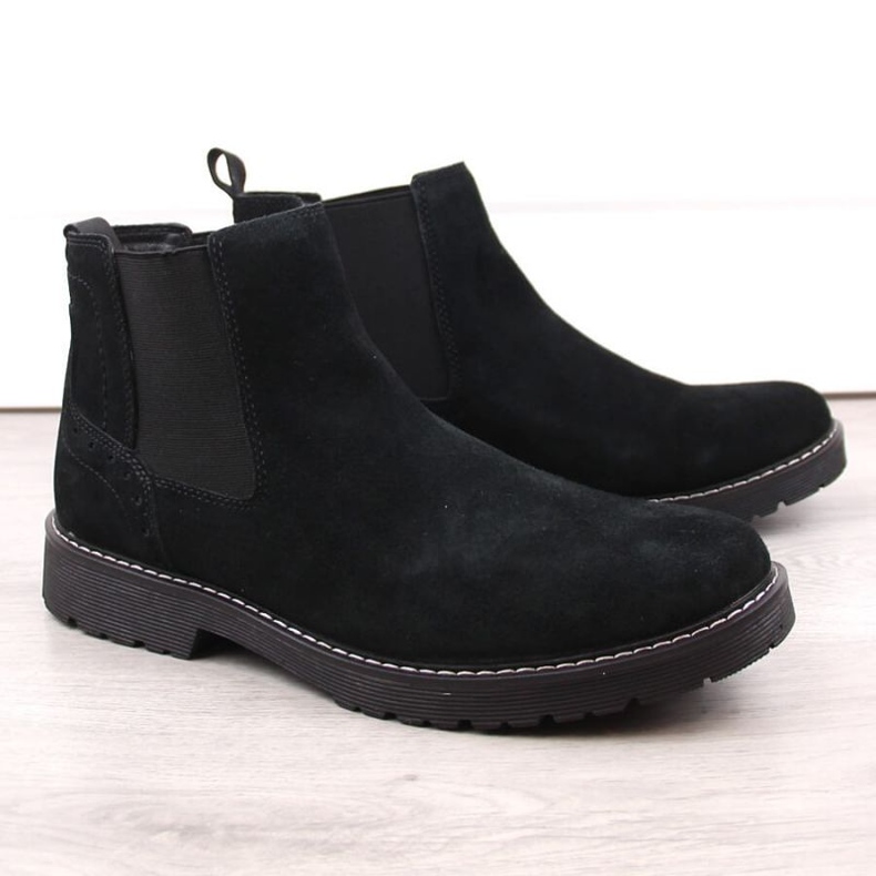 Filippo M PAW499A leather ankle boots, black