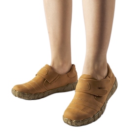 Brown Frencham velcro shoes Brown Frencham velcro shoes