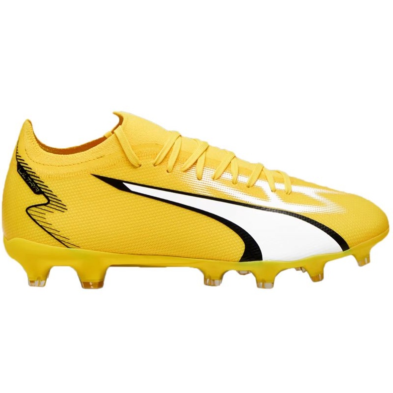 Puma Ultra Match FG/AG M 107347 04 football shoes yellow Puma Ultra Match FG/AG M 107347 04 football shoes yellow
