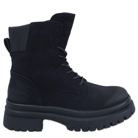 Trapper ankle boots with Desfor Black protector Trapper ankle boots with Desfor Black protector