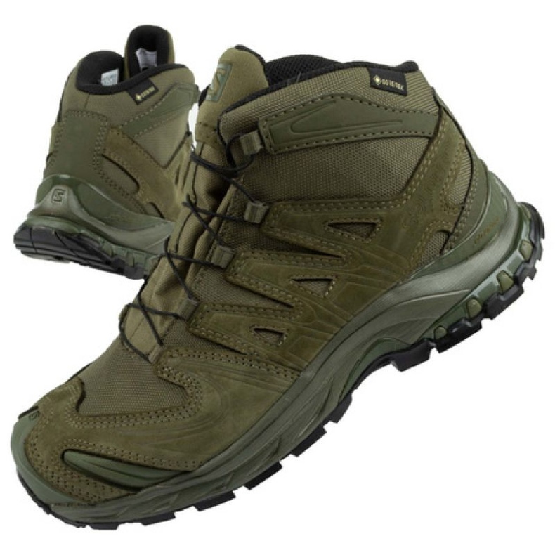 Salomon Xa Forces M 409778 trekking shoes green Salomon Xa Forces M 409778 trekking shoes green