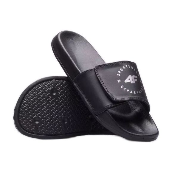 Women's Sports Flip-Flops 4F 4FJSS23FFLIM080-21S black