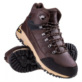 Hi-Tec Leknes Mid Ag VM shoes 92800442420 brown