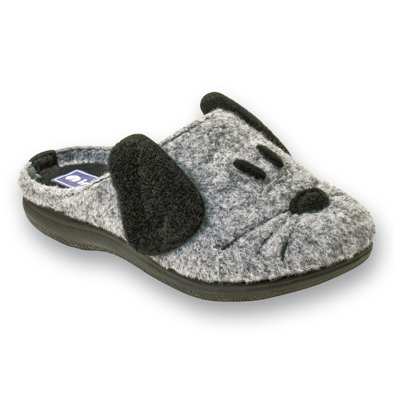 Inblu warm children's slippers 708x005 gray grey