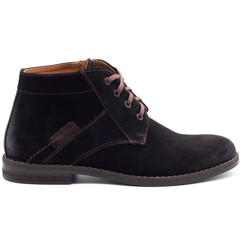 Olivier Black men's Jodhpur boots 605