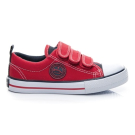 American Club Velcro sneakers red American Club Velcro sneakers red