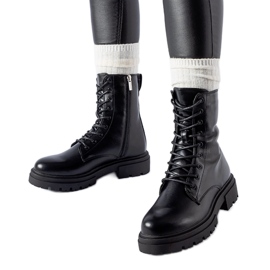 Black insulated Heights boots