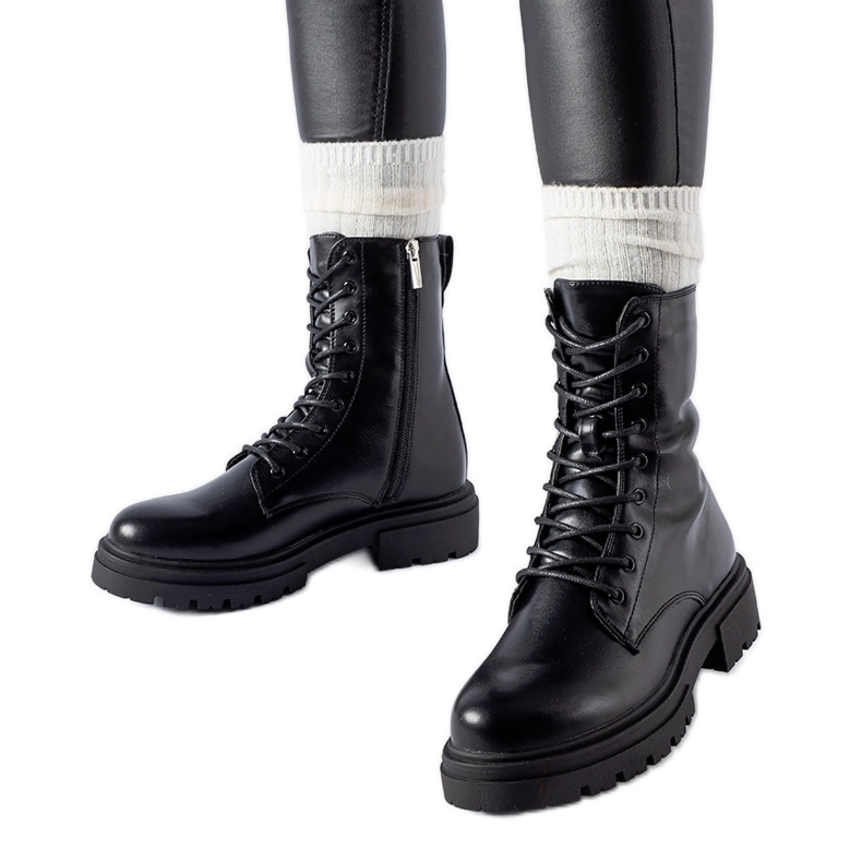 Black insulated Heights boots
