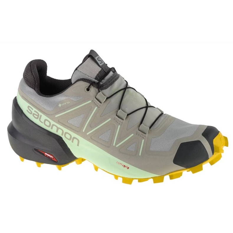 Salomon Speedcross 5 Gtx W 416128 running shoes grey Salomon Speedcross 5 Gtx W 416128 running shoes grey