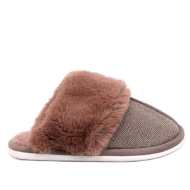 Gregory Mocca men's herringbone slippers beige Gregory Mocca men's herringbone slippers beige