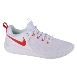 White and red volleyball 2025 shoes