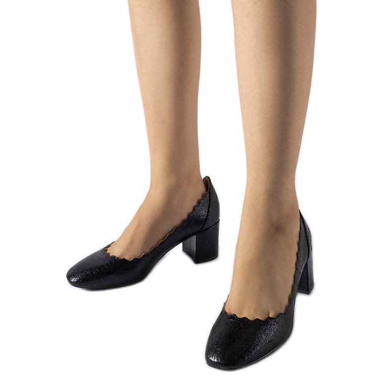 Black Remanzacco high-heeled pumps