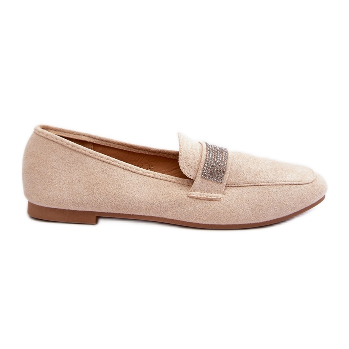 Women's Beige Beige Beige Beige Beige Loafers by Ralrika