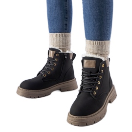 Black insulated Mcwhorter boots