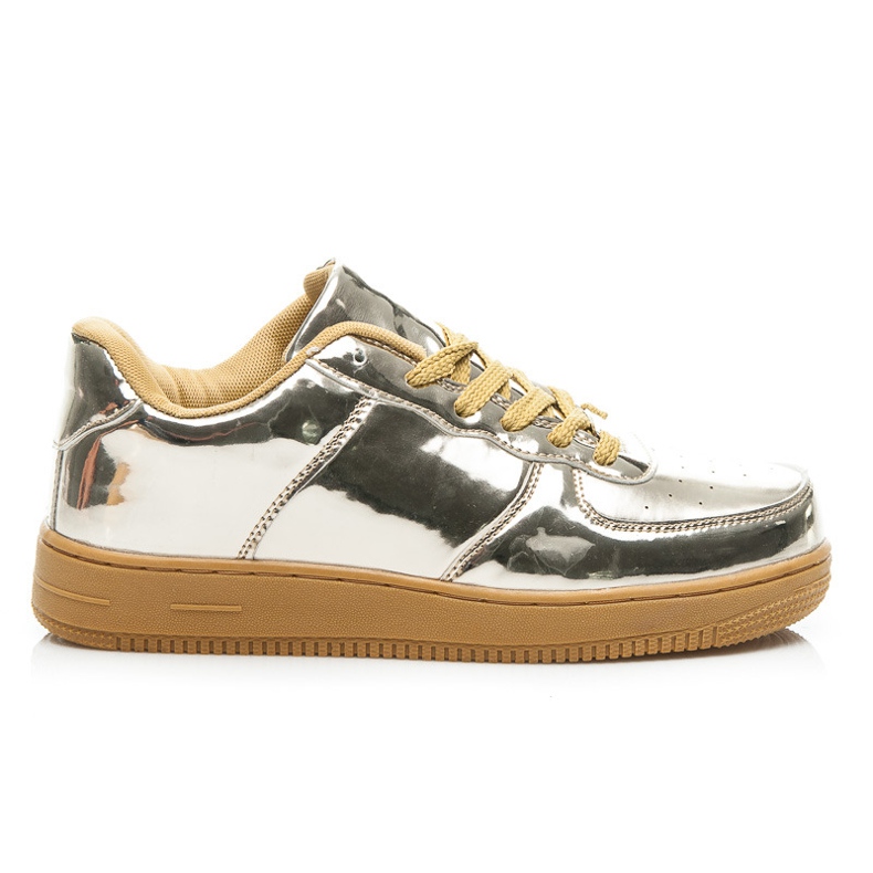 Comer Gold fashion sneakers golden