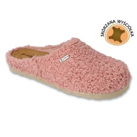 Inblu women's slippers with leather insert 155D137 pink