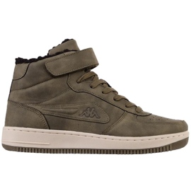 Kappa Bash Mid Fur shoes 242799 3111 brown