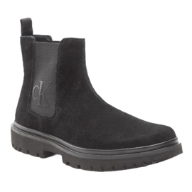 Calvin Klein Jeans Lug Mid Chelsea Boot M YM0YM00271 shoes black Calvin Klein Jeans Lug Mid Chelsea Boot M YM0YM00271 shoes black