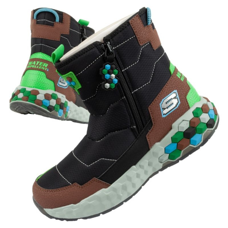 Skechers kids online winter boots
