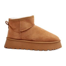Women's Camel Pirette Platform Snow Boots brown Women's Camel Pirette Platform Snow Boots brown