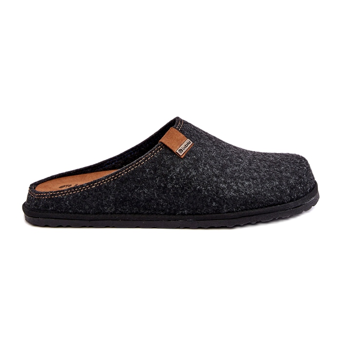 Inblu Men's Preventive Slippers, Dark Gray SI000001 grey
