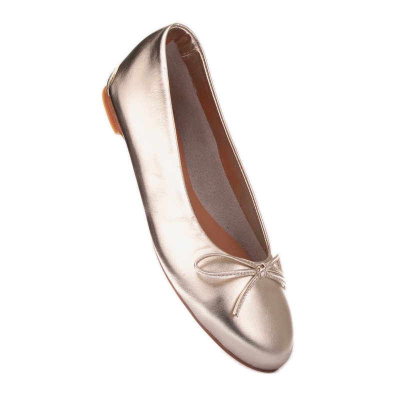 Marco Shoes Passo ballet shoes golden Marco Shoes Passo ballet shoes golden