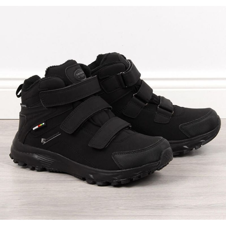 American Club M AM855 insulated trekking shoes, black American Club M AM855 insulated trekking shoes, black