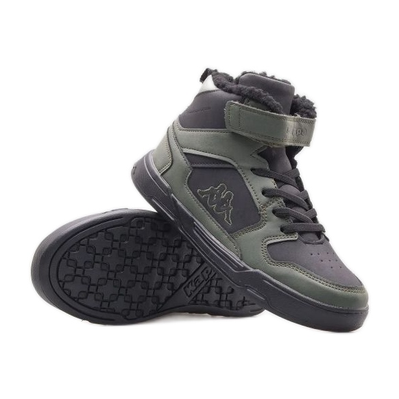 Kappa Lineup Fur K Jr 261071K-3111 shoes green