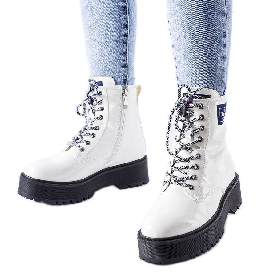 White workers Lee Cooper LCJ 21 47 0666LB KeeShoes