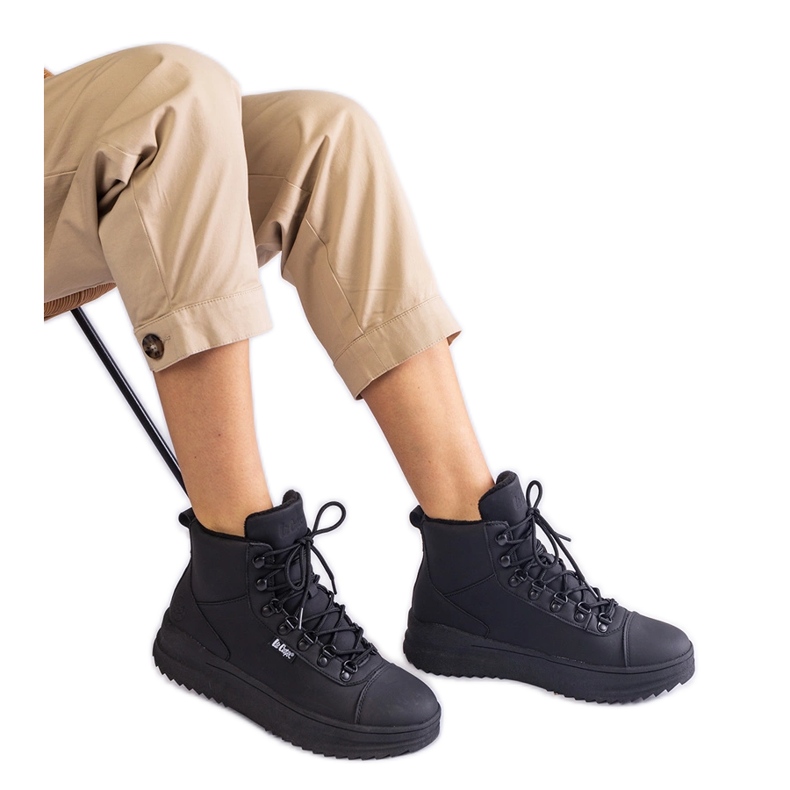 Black warm boots Lee Cooper LCJ-23-31-3028L