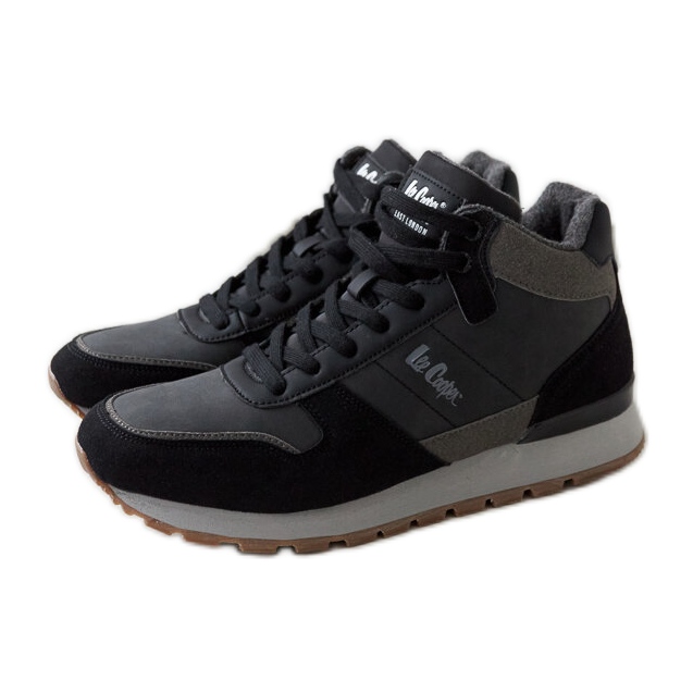Black Lee Cooper LCJ-23-31-3066M sneakers Black Lee Cooper LCJ-23-31-3066M sneakers