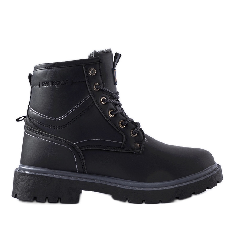 Black classic insulated men's Telti boots Black classic insulated men's Telti boots