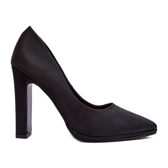 Black Piatti high heel pumps