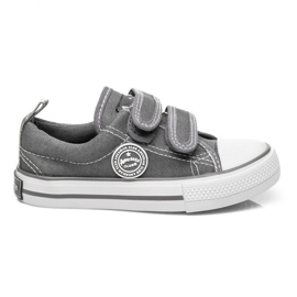 American Club Gray Children's Sneakers grey American Club Gray Children's Sneakers grey