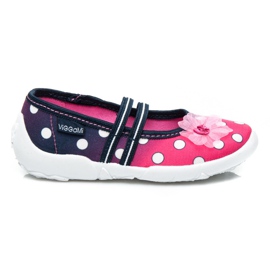 Viggami Home shoes with polka dots pink