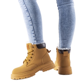 Brown insulated workers' boots from Stevens