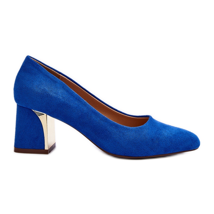 Blue Stelloria high heel pumps