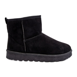 Women's Eco Suede Snow Boots Black Enranta Women's Eco Suede Snow Boots Black Enranta