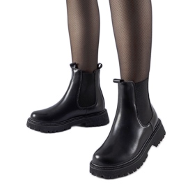 Black insulated classic Edgar slip-on ankle boots