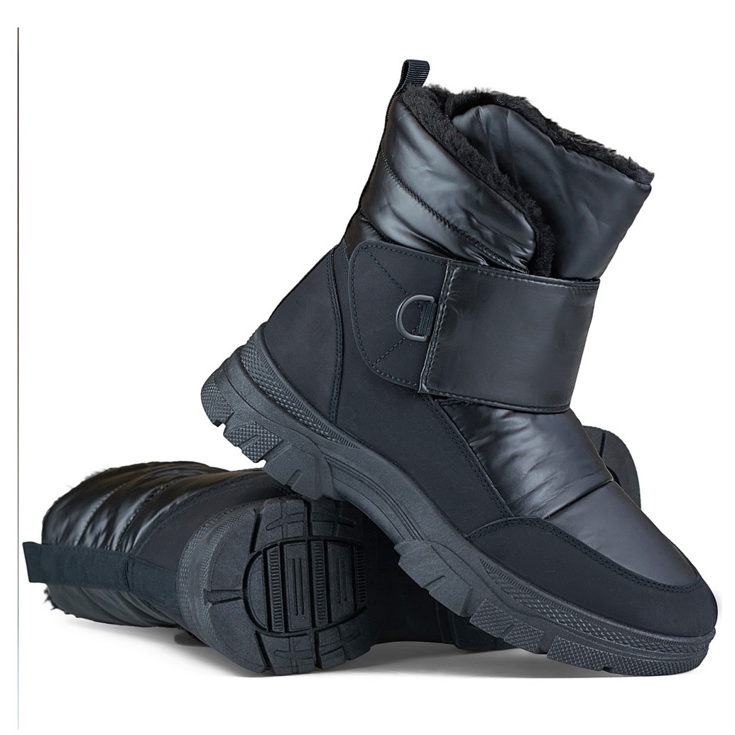 Mens snow boots wide 2025 fit